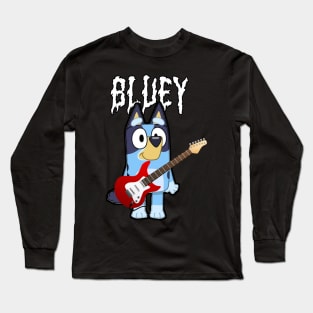 Bluey metal Long Sleeve T-Shirt